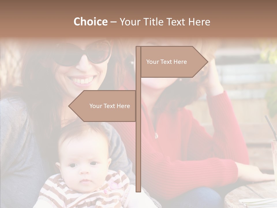 Partners Cute Kid PowerPoint Template