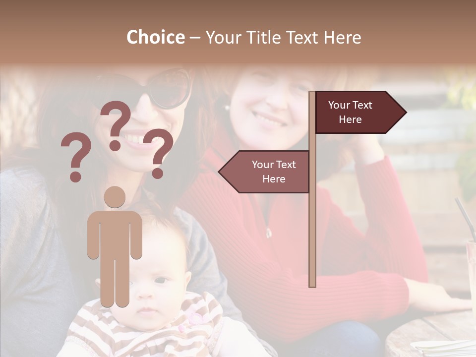 Partners Cute Kid PowerPoint Template