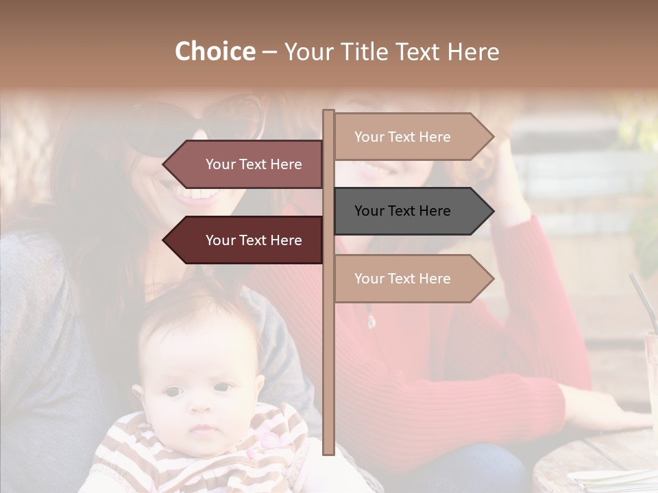 Partners Cute Kid PowerPoint Template