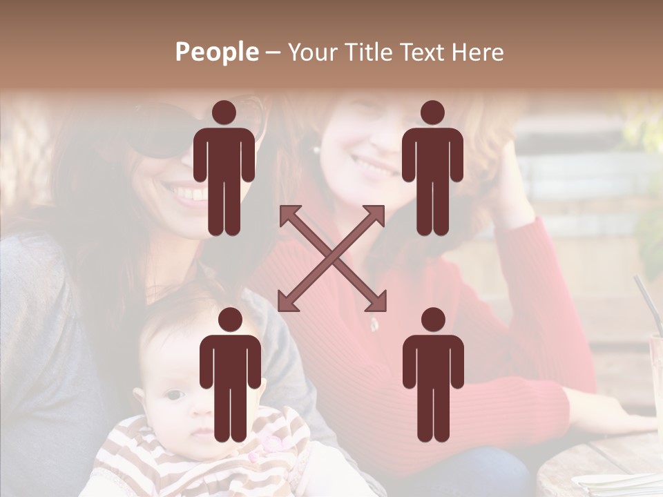 Partners Cute Kid PowerPoint Template