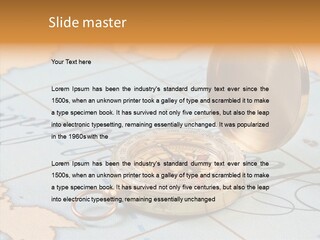 Map Pilot Travel PowerPoint Template