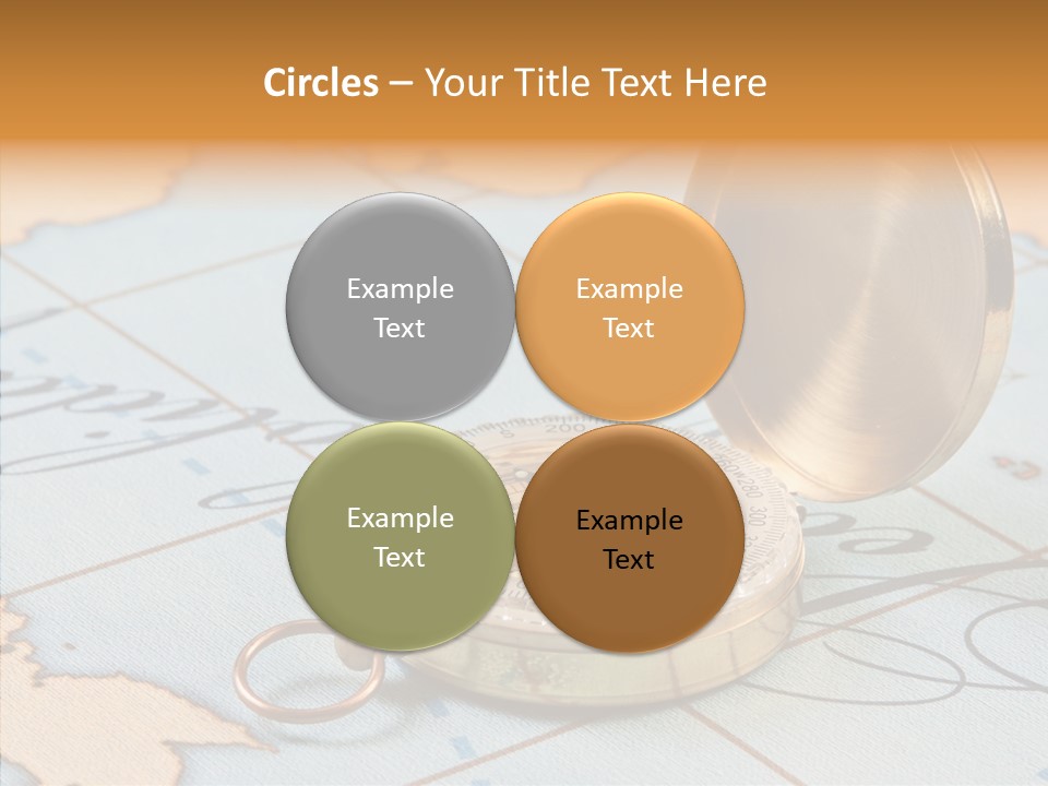 Map Pilot Travel PowerPoint Template