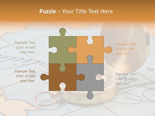 Map Pilot Travel PowerPoint Template