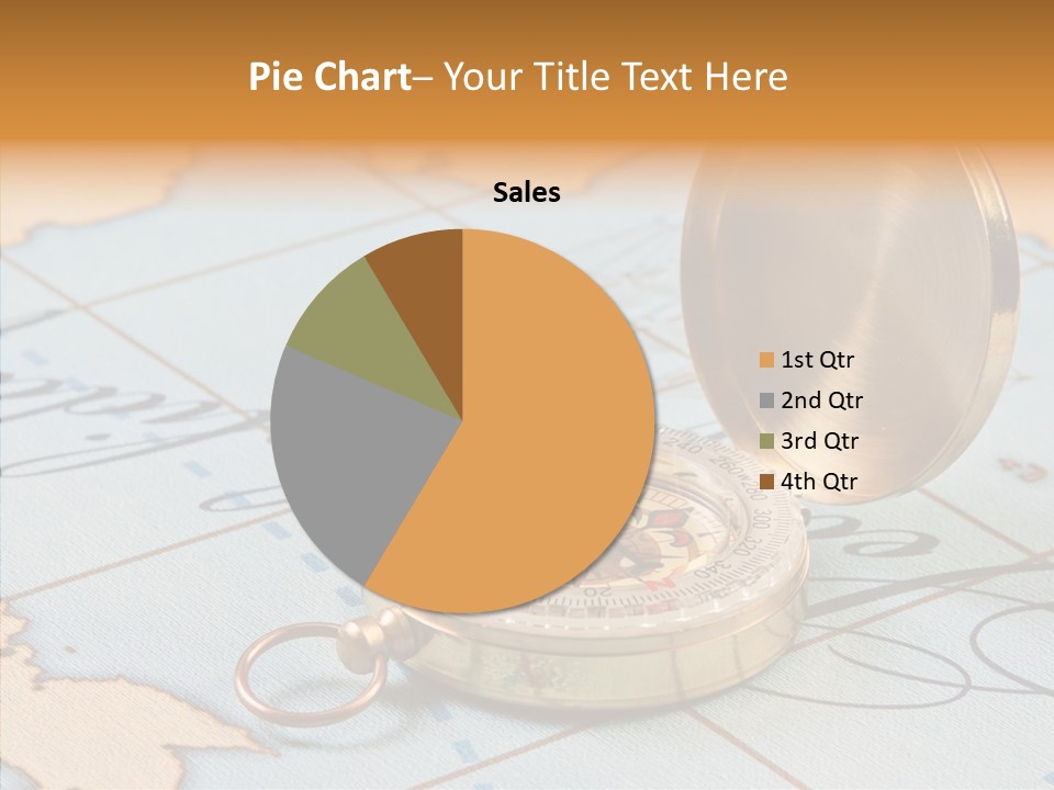 Map Pilot Travel PowerPoint Template