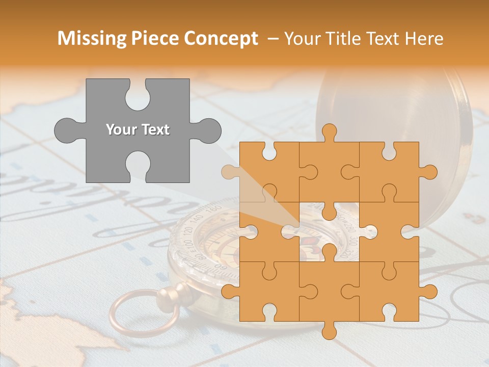 Map Pilot Travel PowerPoint Template