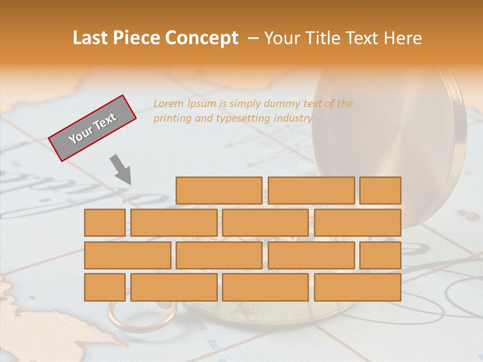 Map Pilot Travel PowerPoint Template