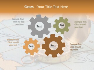 Map Pilot Travel PowerPoint Template