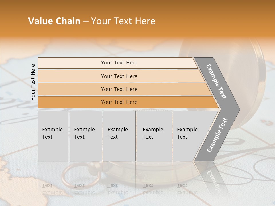 Map Pilot Travel PowerPoint Template