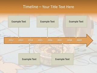 Map Pilot Travel PowerPoint Template