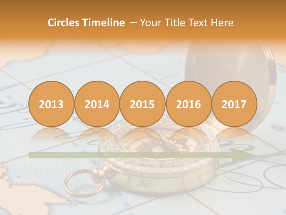 Map Pilot Travel PowerPoint Template