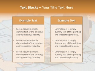 Map Pilot Travel PowerPoint Template