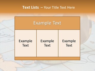 Map Pilot Travel PowerPoint Template