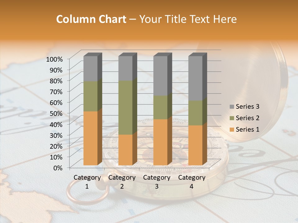 Map Pilot Travel PowerPoint Template