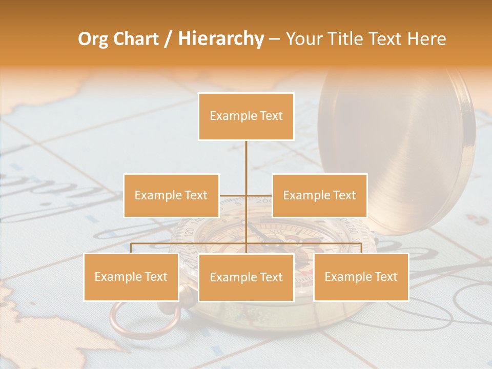 Map Pilot Travel PowerPoint Template
