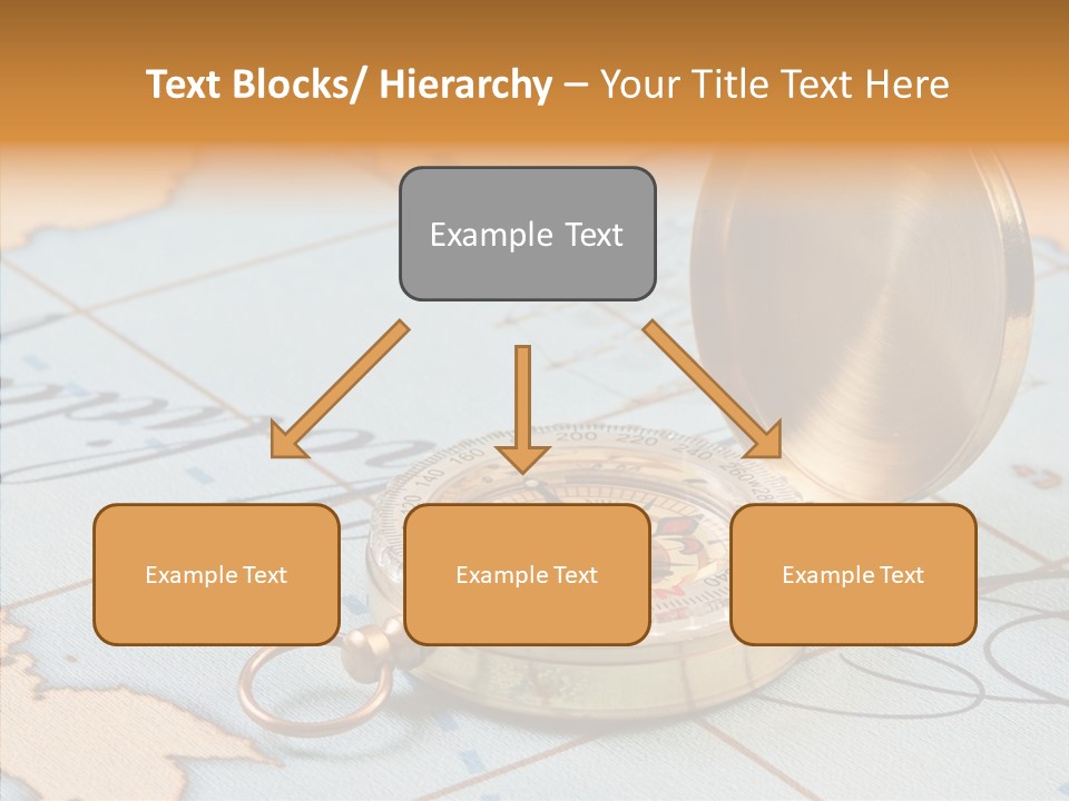Map Pilot Travel PowerPoint Template