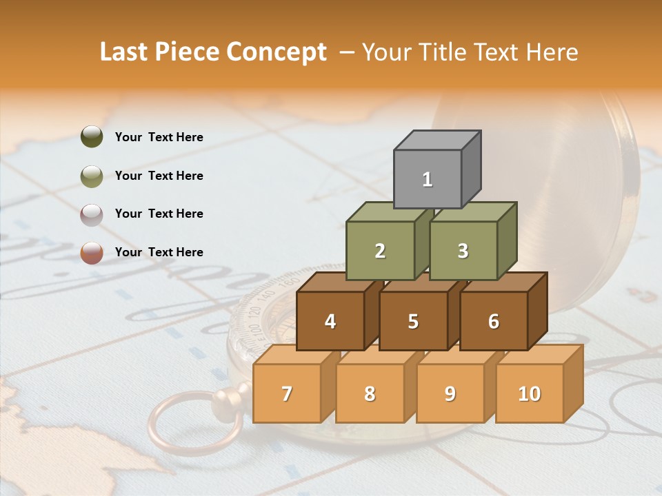 Map Pilot Travel PowerPoint Template