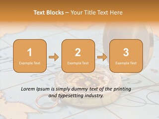 Map Pilot Travel PowerPoint Template