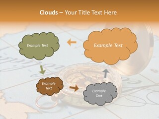 Map Pilot Travel PowerPoint Template