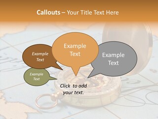 Map Pilot Travel PowerPoint Template