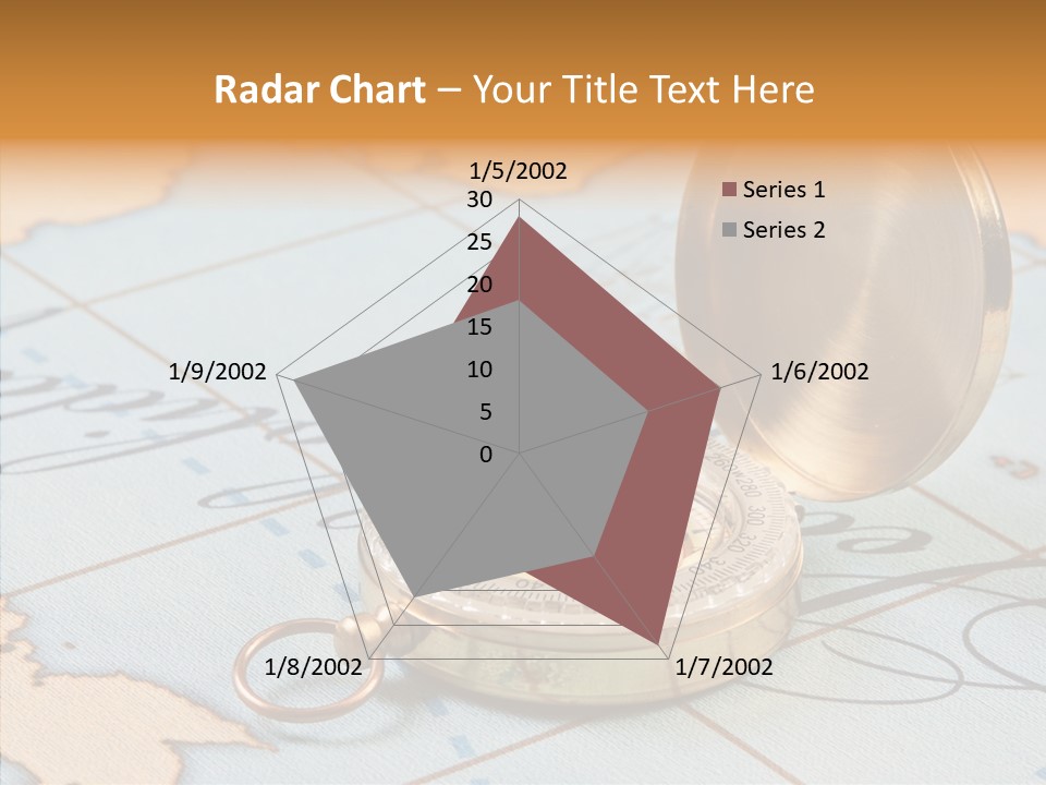 Map Pilot Travel PowerPoint Template