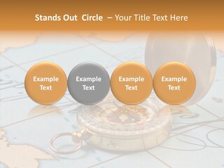 Map Pilot Travel PowerPoint Template