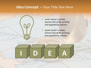 Map Pilot Travel PowerPoint Template