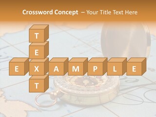 Map Pilot Travel PowerPoint Template