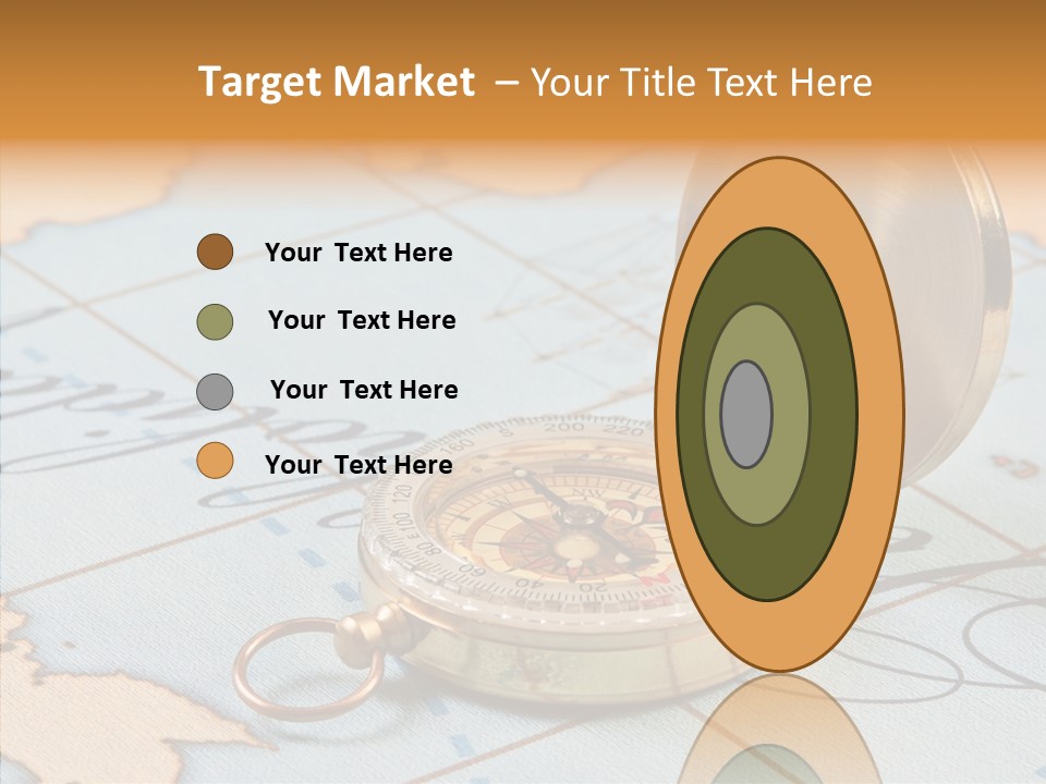 Map Pilot Travel PowerPoint Template