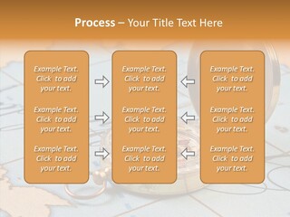 Map Pilot Travel PowerPoint Template