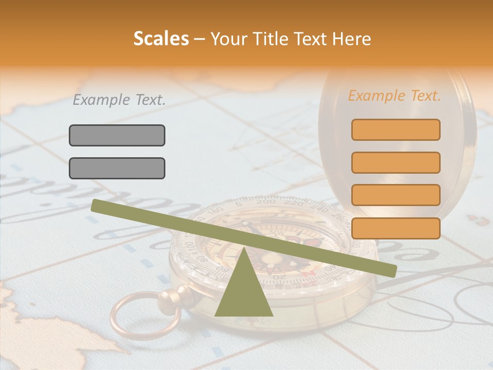 Map Pilot Travel PowerPoint Template