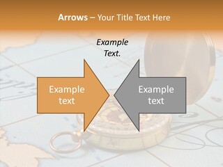 Map Pilot Travel PowerPoint Template