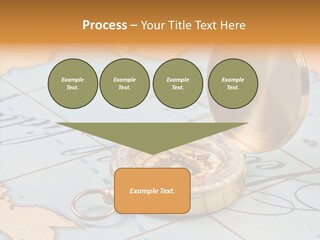 Map Pilot Travel PowerPoint Template