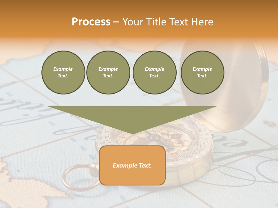 Map Pilot Travel PowerPoint Template