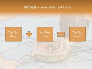 Map Pilot Travel PowerPoint Template