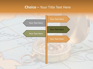 Map Pilot Travel PowerPoint Template