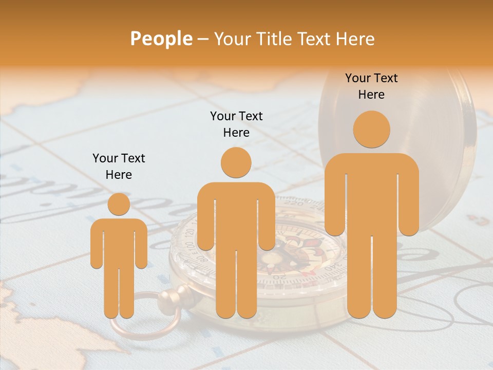 Map Pilot Travel PowerPoint Template