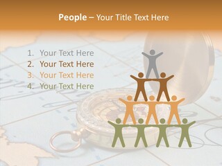 Map Pilot Travel PowerPoint Template