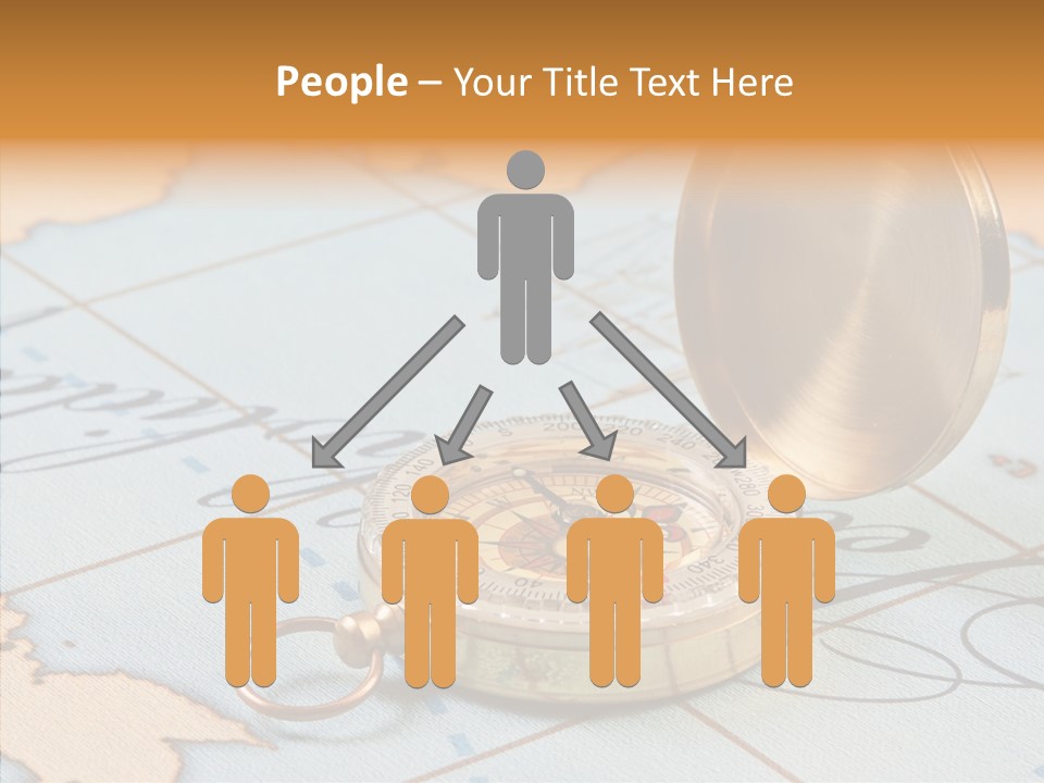 Map Pilot Travel PowerPoint Template