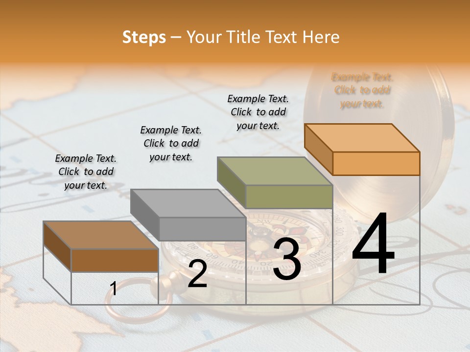 Map Pilot Travel PowerPoint Template