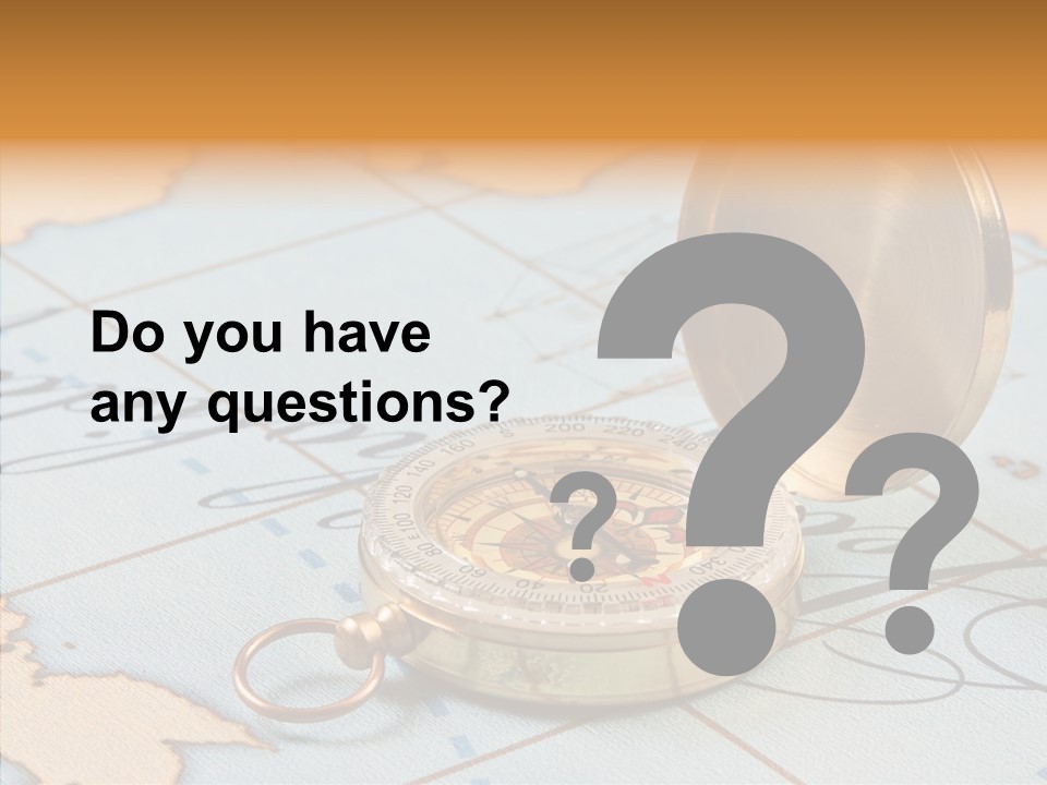 Map Pilot Travel PowerPoint Template