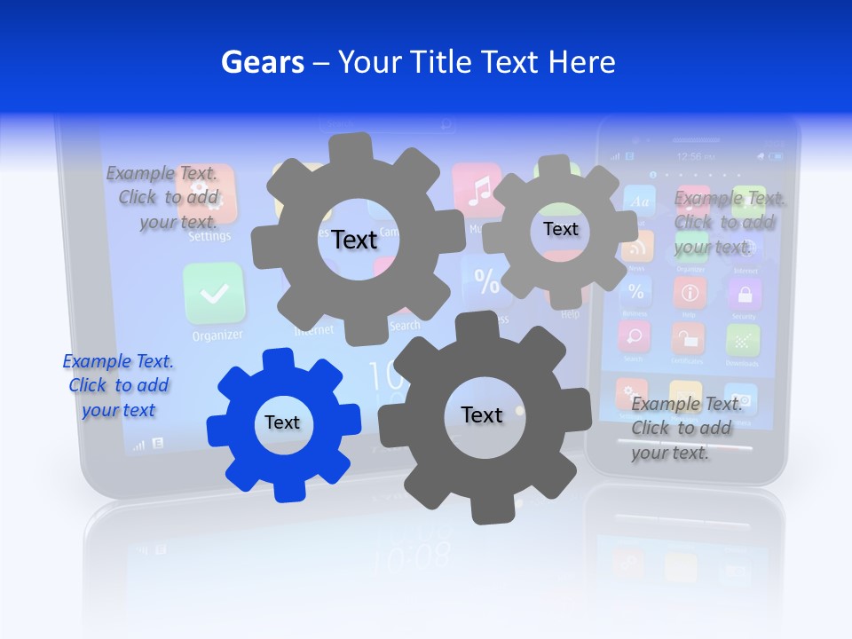 Communication Group Social PowerPoint Template