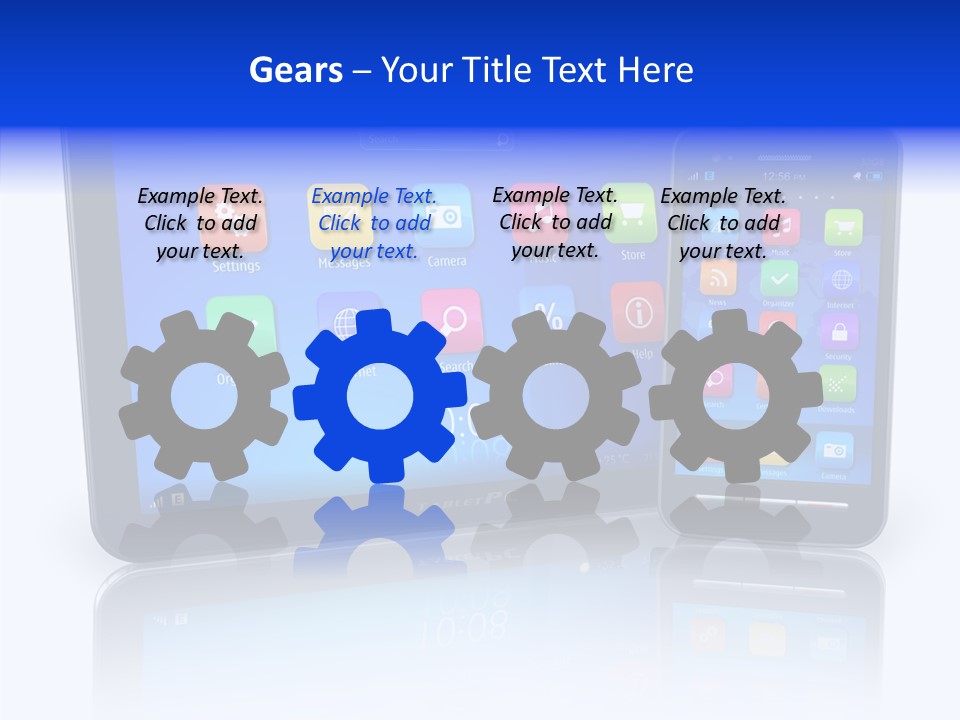 Communication Group Social PowerPoint Template