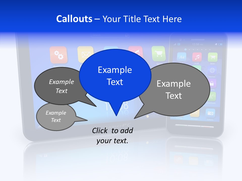 Communication Group Social PowerPoint Template