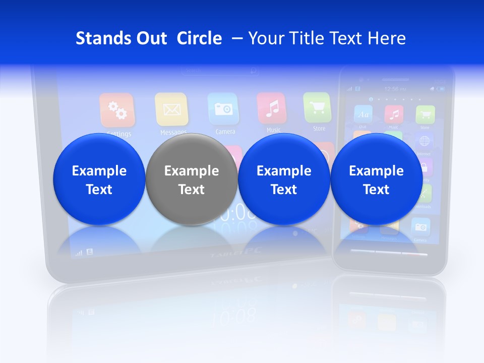 Communication Group Social PowerPoint Template