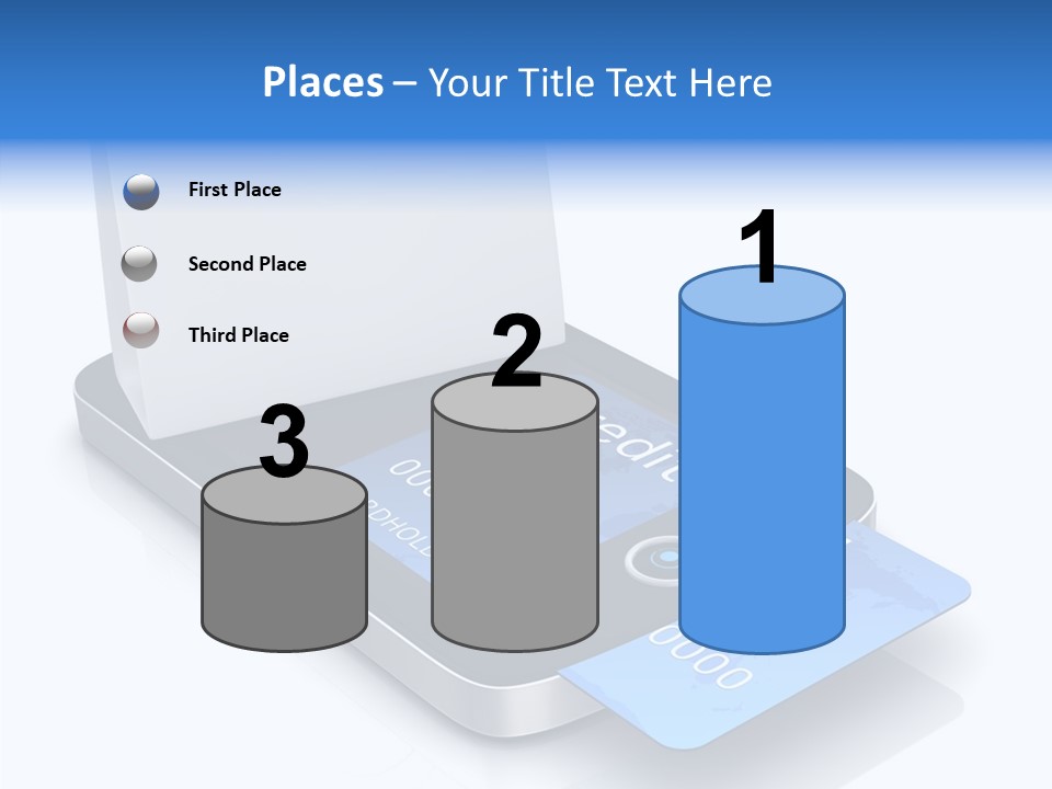 World Transaction White PowerPoint Template
