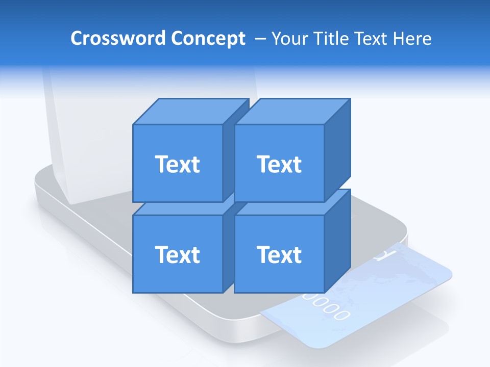 World Transaction White PowerPoint Template