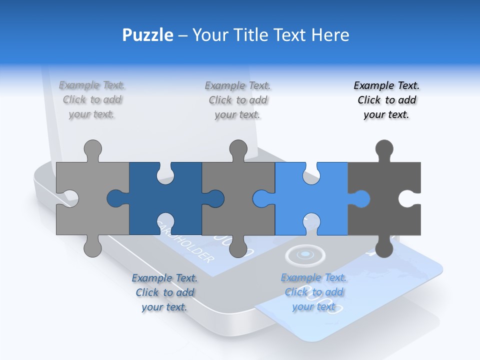 World Transaction White PowerPoint Template