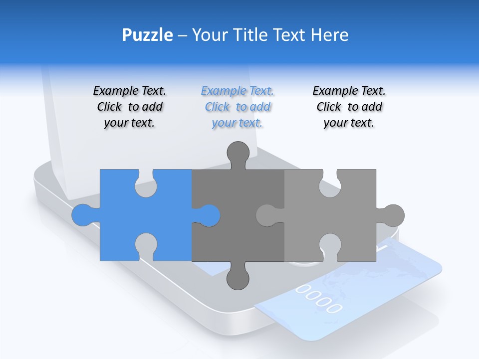 World Transaction White PowerPoint Template