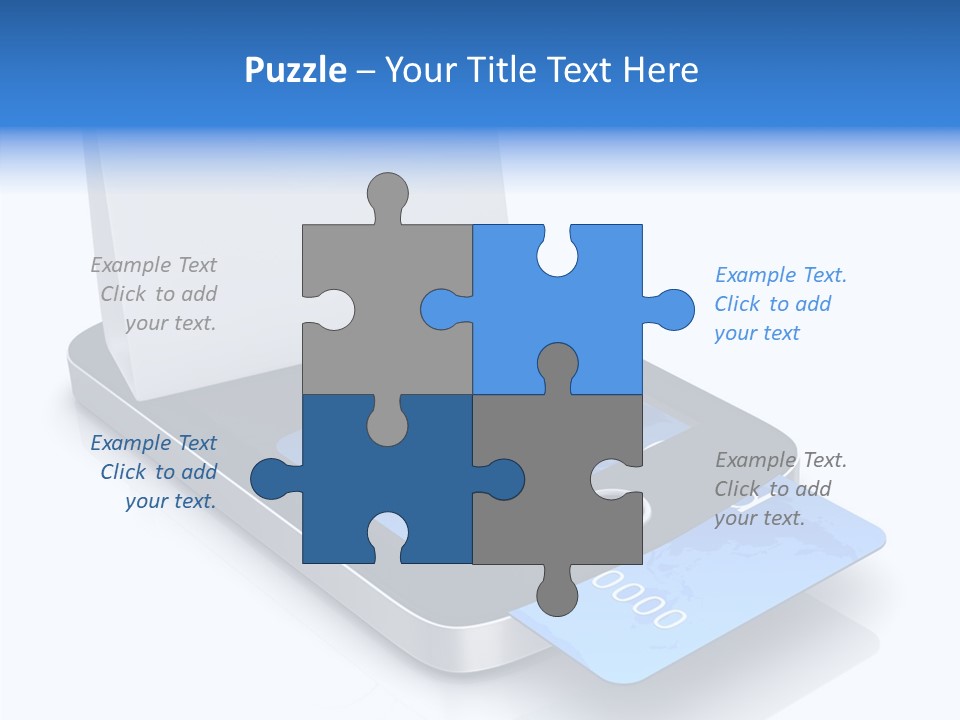 World Transaction White PowerPoint Template