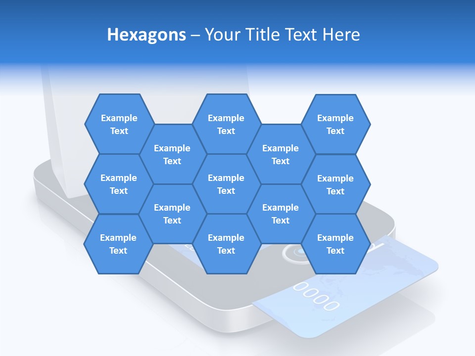 World Transaction White PowerPoint Template